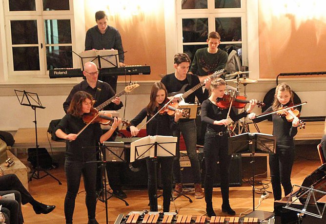 Musiksch&uuml;ler begeisterten (Foto: Karl-Heinz Herrmann)