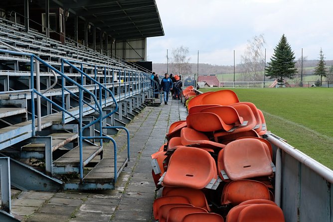 Jetzt kann der Abriss beginnen (Foto: Jens Ortschig) Jetzt kann der Abriss beginnen (Foto: Jens Ortschig)