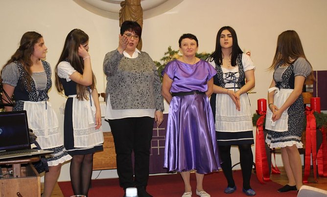 Weihnachten mit Freunden gefeiert (Foto: Karl-Heinz Herrmann)