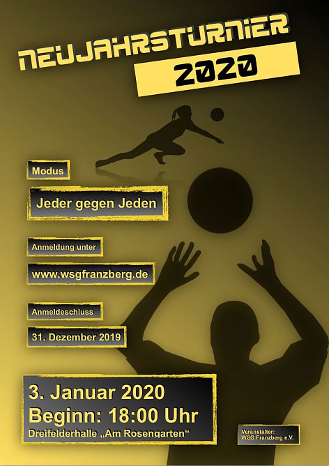 Neujahrsturnier im Volleyball (Foto: privat) Neujahrsturnier im Volleyball (Foto: privat)