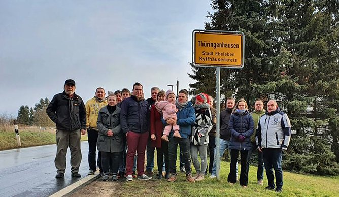 Zuwachs f&uuml;r Ebeleben (Foto: Stadt Ebeleben)