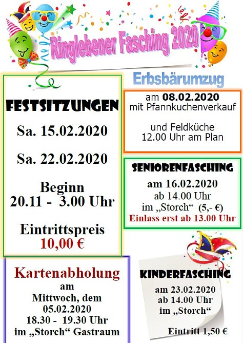 Tipps zum Fasching (Foto: privat)