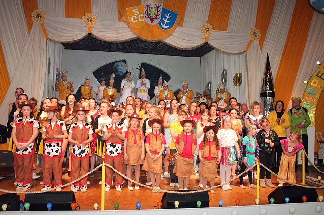 Manege frei f&uuml;r St&ouml;ck�sner Narretei ! (Foto: SCC Gelb Wei&szlig;)