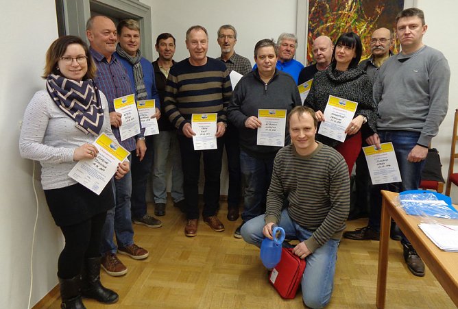 Erste Hilfe Auffrischung f&uuml;r B&uuml;rgertaxifahrer (Foto: PeKe)