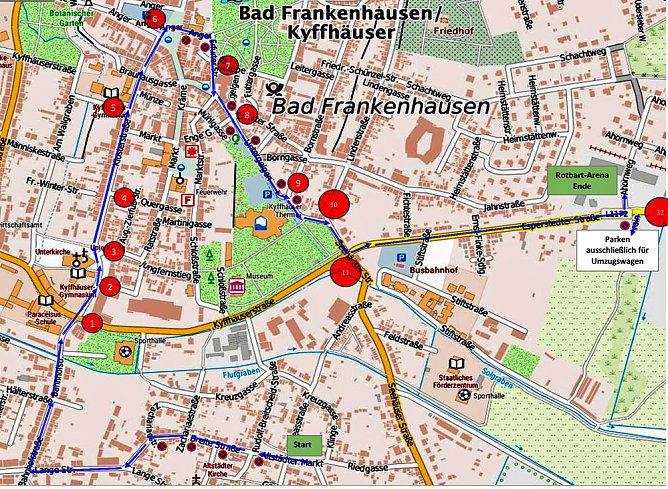 Rosensonntagumzug und mehr (Foto: Stadtmarketing Bad Frankenhausen)