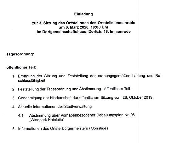 Ortsteilr&auml;te tagen (Foto: Stadtverwaltung Sondershausen)