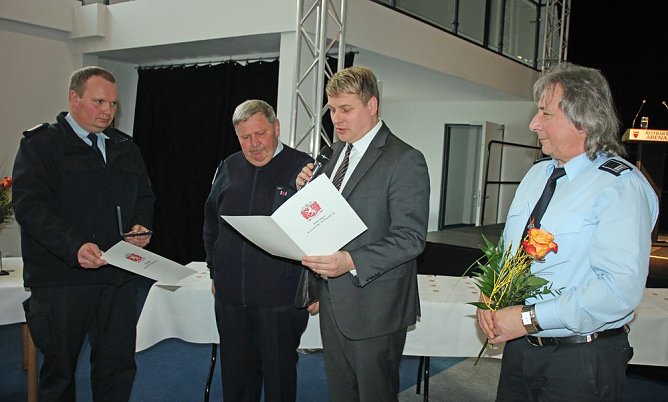 Gemeinsame Jahreshauptversammlung der FFW Bad Frankenhausens (Foto: Karl-Heinz Herrmann)