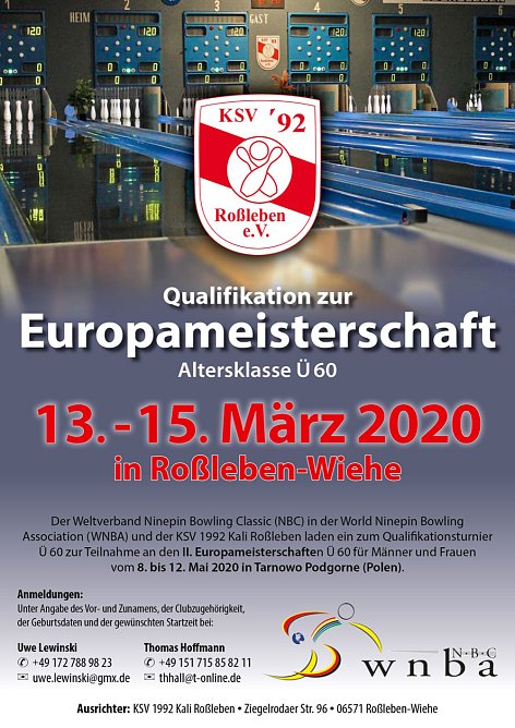 Neues von den Keglern des KSV´92 Roßleben (Foto: Knut Herzau) Neues von den Keglern des KSV´92 Roßleben (Foto: Knut Herzau)