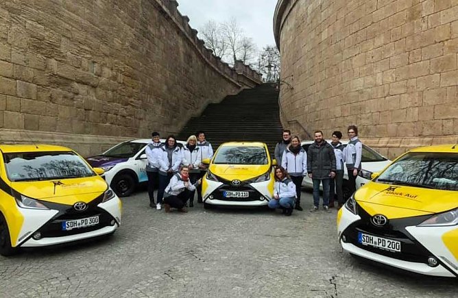 Wir sind da!!!! (Foto: Pflegedienst Glückauf) Wir sind da!!!! (Foto: Pflegedienst Glückauf)