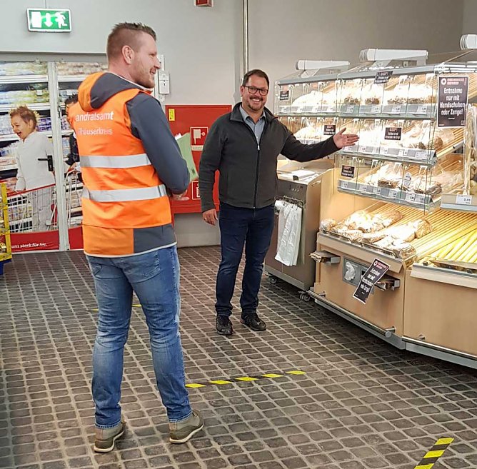 Nicht &uuml;berall wird Allgemeinverf&uuml;gung eingehalten (Foto: Landratsamt Kyffh&auml;userkreis)