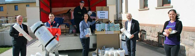 Corona-Hilfe aktuell f&uuml;r den Kyffh&auml;userkreis (Foto: Karl-Heinz Herrmann)