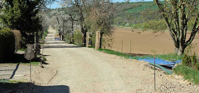 Neuer Radweg nimmt Form an (Foto: Karl-Heinz Herrmann)