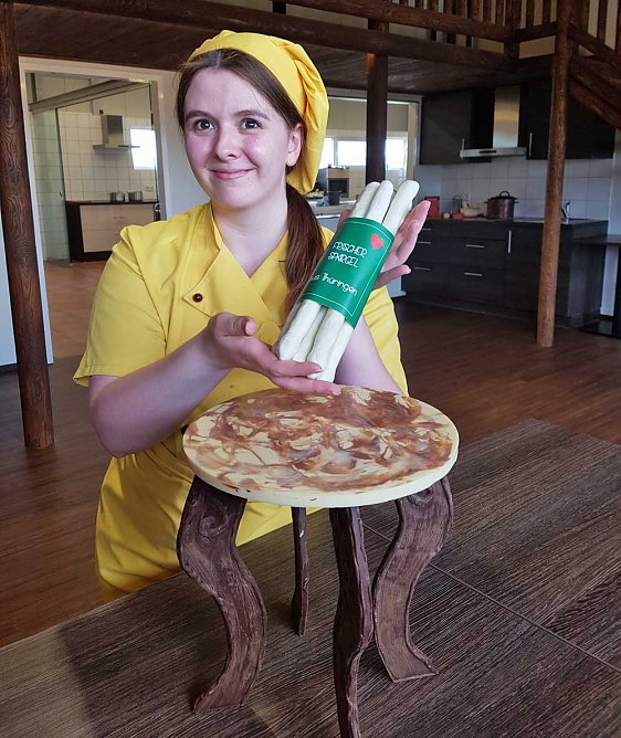 Th&uuml;ringer Tischkultur - damals und heute - (Foto: Goethe Chocolaterie Oldisleben)