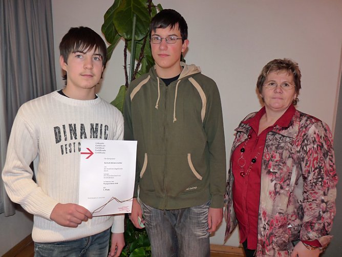 Auszeichnung Planspiel B&ouml;rse (Foto: Karl-Heinz Herrmann)