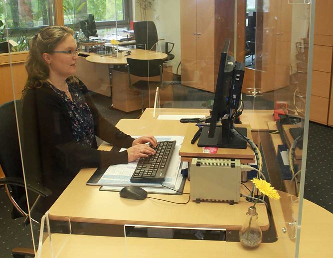 Schrittweise zur pers&ouml;nlichen Kundenbetreuung (Foto: Stadtwerke Sondershausen)