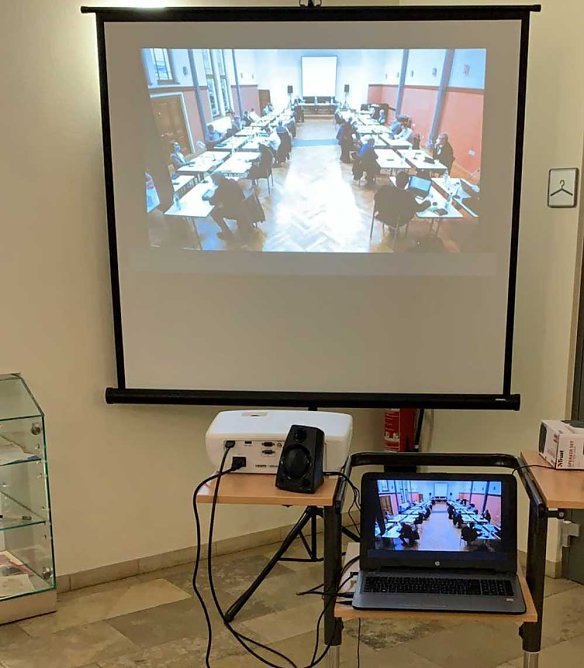 Einkaufszentrum SDH in der B&uuml;rgerfragestunde (Foto: privat)