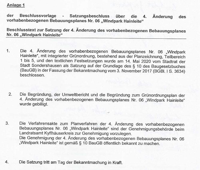 Weitere Beschl&uuml;sse im Stadtrat (Foto: Stadt Sondershausen)