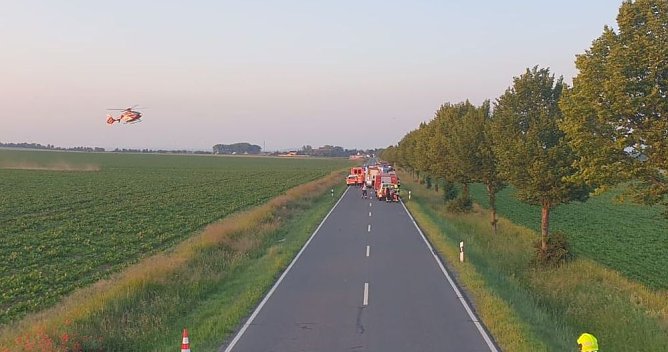 Schwerer Verkehrsunfall (Foto: Silvio Dietzel)