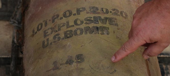 Am Nordh&auml;user Theater wurde heute ein weiterer Blindg&auml;nger aus dem zweiten Weltkrieg erfolgreich entsch&auml;rft (Foto: agl)