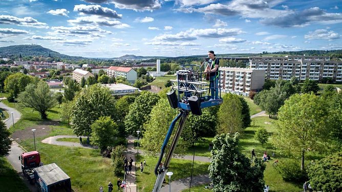 F&uuml;nftes Konzert von oben (Foto: Stadt Sondershausen)