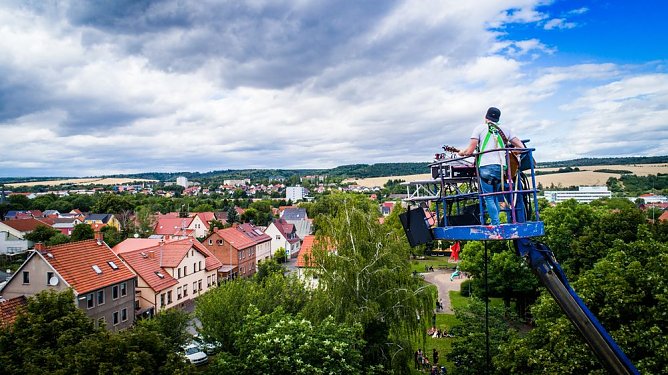 Hebeb&uuml;hnenkonzert Jecha (Foto: Martin Ludwig maniax at work)