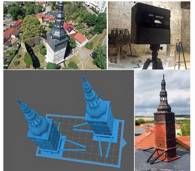 Der "Schiefe" im 3D Druck (Foto: Zk Medien)