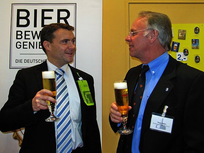 Patrick Kurth auf IGW (Foto: Deutscher Brauer-Bund e.V)