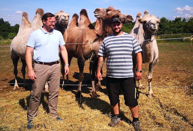 Tatkr&auml;ftige Hilfe f&uuml;r einen gestrandeten Zirkus (Foto: S.Schard)