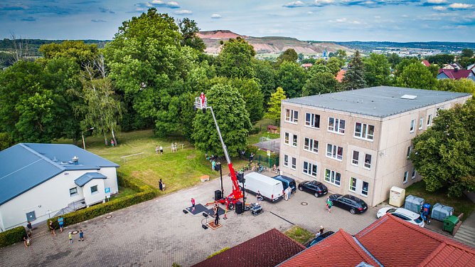 Ein letztes Mal Musik von Oben! (Foto: Martin Ludwig maniax at work) Ein letztes Mal Musik von Oben! (Foto: Martin Ludwig maniax at work)