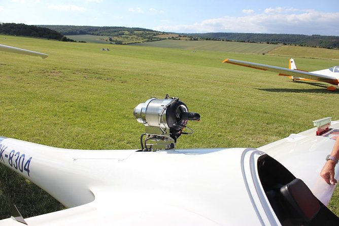 Zwei Neulinge am Frankenhäuser Himmel (Foto: Marion Haas und David Dietrich<) Zwei Neulinge am Frankenhäuser Himmel (Foto: Marion Haas und David Dietrich<)