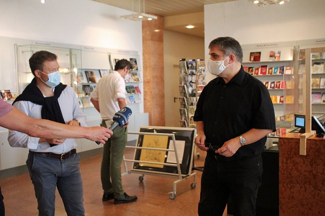 Im Fokus Kyffhäusertdenkmal und Panorama Museum (Foto: Karl-Heinz Herrmann) Im Fokus Kyffhäusertdenkmal und Panorama Museum (Foto: Karl-Heinz Herrmann)