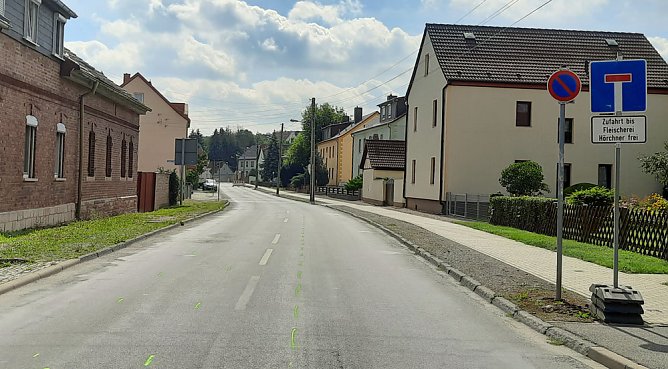 Bauarbeiten in zwei Abschnitten (Foto: Karl-Heinz Herrmann)