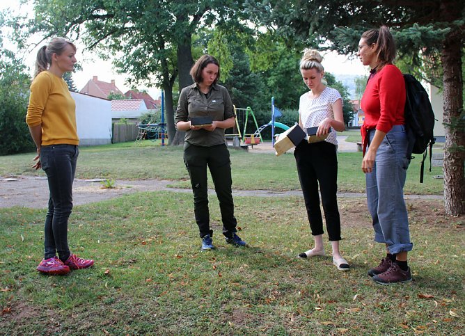 Natura 2000 Station besucht (Foto: Karl-Heinz Herrmann)