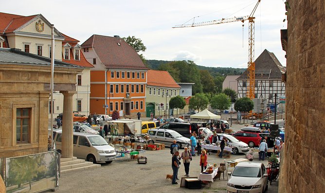 Erfolgreicher Antik-Tr&ouml;delmarkt in Sondershausen (Foto: Karl-Heinz Herrmann)