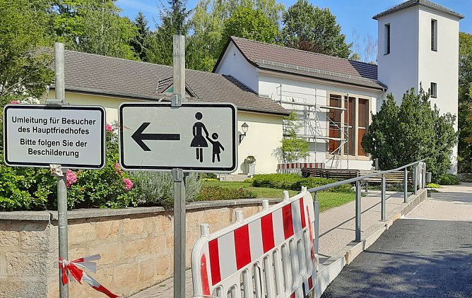 Bauarbeiten gehen dem Ende entgegen (Foto: Karl-Heinz Herrmann)