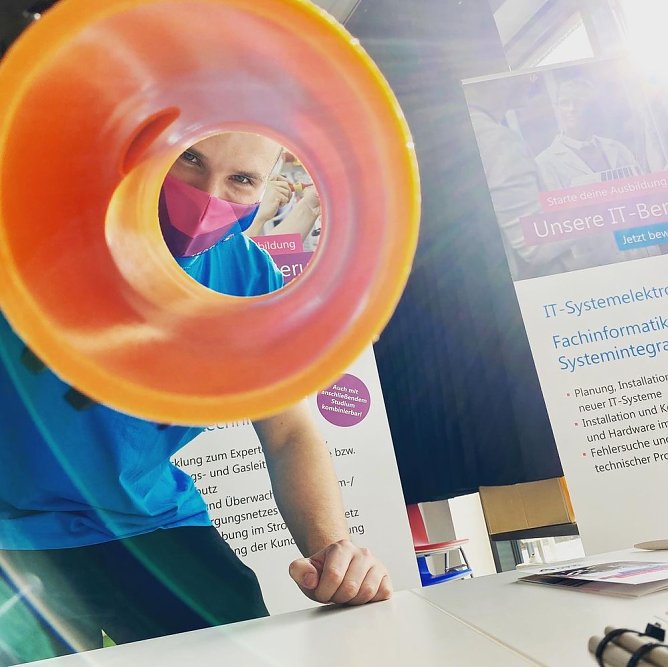 Nachtrag zur Aktion Schule trifft Wirtschaft (Foto: Regionalmanagement North&uuml;ringen)