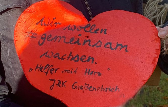 B&auml;ume gepflanzt (Foto: DRK Kyffh&auml;userkreis)