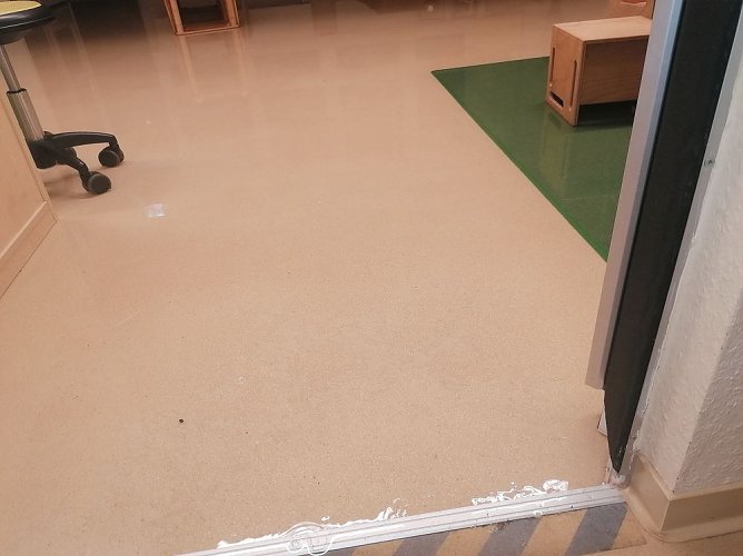 Wasserrohrbruch in Ebelebener Kita (Foto: Silvio Dietzel)