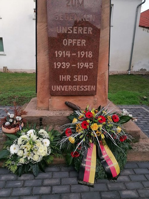 Gedenken in Berka (Foto: Steffen Kellermann)