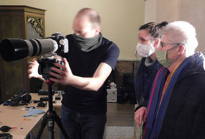 Ein Hauch von Film-und Tonstudio (Foto: Peter Zimmer) Ein Hauch von Film-und Tonstudio (Foto: Peter Zimmer)