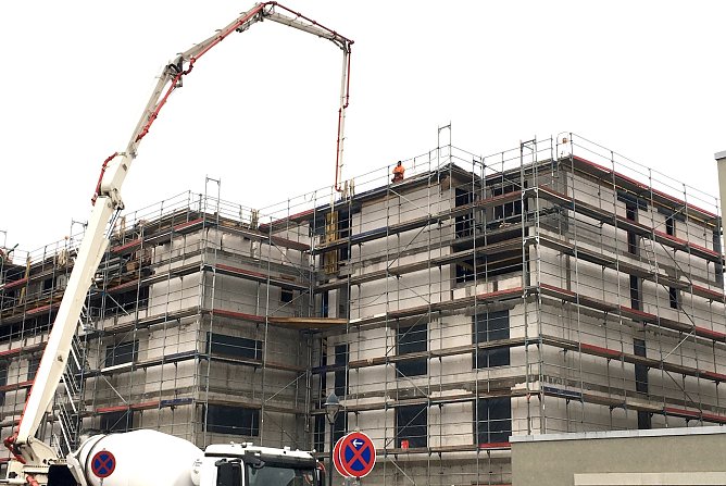 Rohbau in der Weizenstrasse in Sondershausen (Foto: Wippertal Immobilien GmbH)