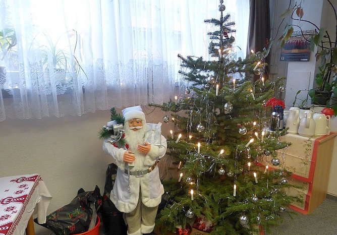 Ein frohes Fest w&uuml;nscht der Vorstand des Verbandes der Behinderten (Foto: Dorothea Kieper)