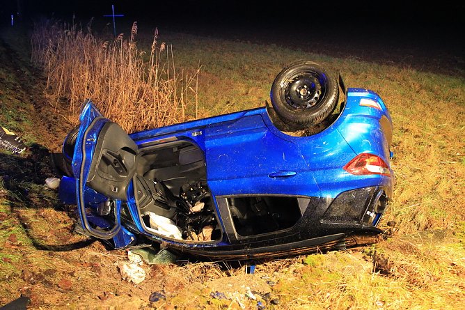 Unfall mit Todesfolge bei Greussen (Foto: S.Dietzel)