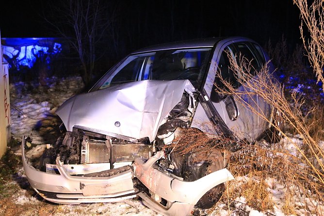 Unfall bei Oberspier (Foto: S.Dietzel)