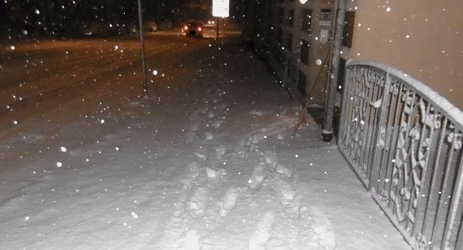 Schnee räumen ist angesagt (Foto: T. Leipold aus Sondershausen) Schnee räumen ist angesagt (Foto: T. Leipold aus Sondershausen)