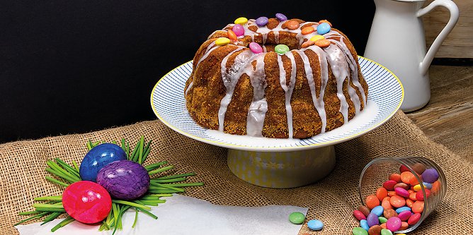 Kartoffel-Karotten-Gugelhupf begeistert die Familie (Foto:  Kartoffel-Marketing GmbH)