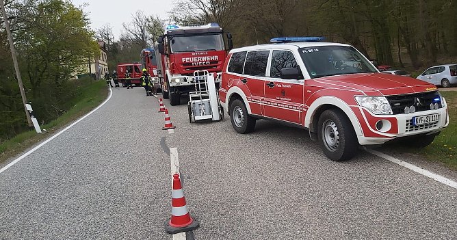 Unfall am Kyffh&auml;user (Foto: Feuerwehr Bad Frankenhausen/Silvio Dietzel)