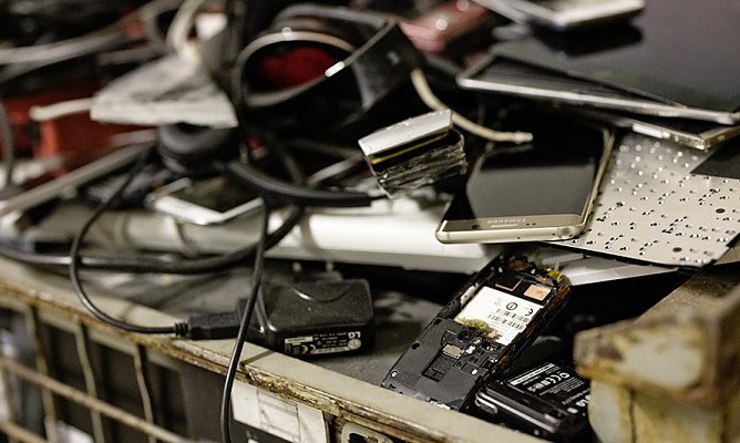 Elektroschrott in Deutschland (Foto: WERTGARANTIE) Elektroschrott in Deutschland (Foto: WERTGARANTIE)