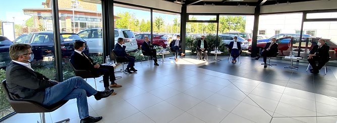 Gespr&auml;chsrunde in Wittenberg (Foto: AHP)