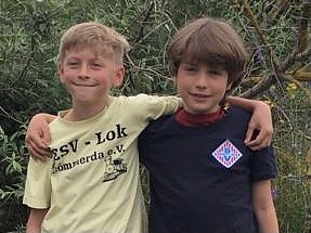 Mads Aweh (links) und Mattheo Jung (Foto: L&auml;ndliche Heimvolkshochschule Th&uuml;ringen)